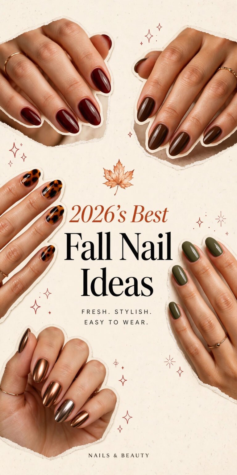 20 Fall Nail Ideas 2026: Fresh & Stylish Manicures